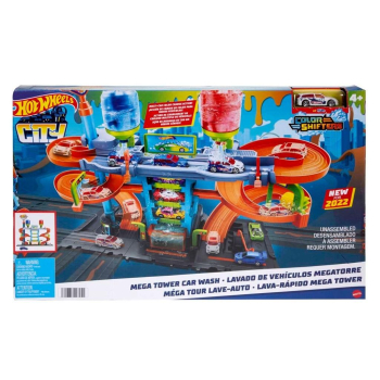 Hot Wheels City Zakręcona megamyjnia